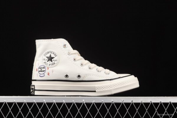 Converse Chuck 70 embroidered Star High Top Leisure Board shoes 572431C - Image 15