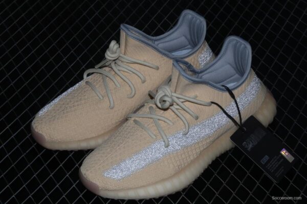 Adidas Yeezy Boost 350 V2 Linen FY5158 Darth Coconut 350 second generation flax full star BASF popcorn - Image 9