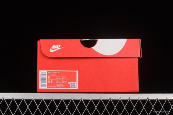 NIKE SB DUNK Low Prm wine red and white color matching SB buckle broken rebound fashion casual shoes DD1503-108 - Image 11