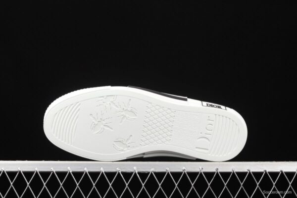 Authentic Dior B23 Oblique low Top Sneakers Dior CD ghosting low upper board shoes 3SH118YJR 063 White - Image 14