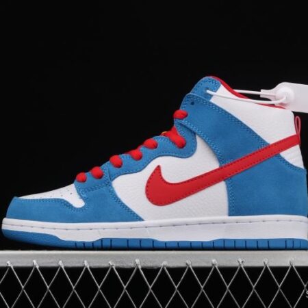 NIKE SB DUNK High Doraemon robot cat theme color matching CI2692-400