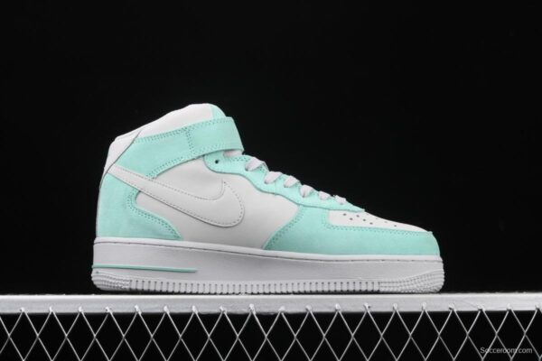NIKE Air Force 11607 Lceland Green Rare Classic Chinese Bang Bang Leisure Sports Board shoes Leather Grey Tiffany Iceland Green 596729-301 - Image 14