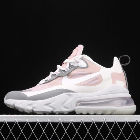 NIKE Air Max 270React new high-frequency mesh function half-palm air cushion running shoes CI3899-500