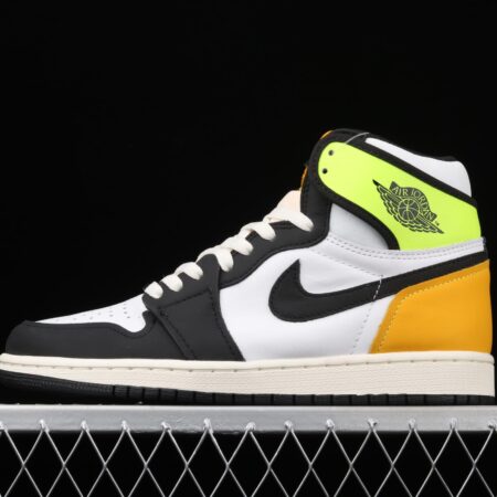 Air Jordan 1 Retro High OG fluorescent yellow toe 555088-118