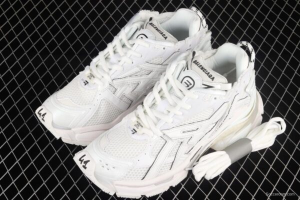 Balenciaga Runner Kith Four.Color 7.021ss latest color matching trend retro casual shoes W3RA99000 - Image 10