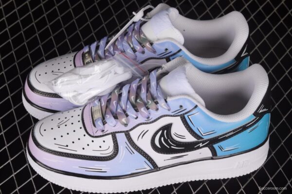 NIKE Air Force 1'07 Low Marshmallow Dimension Low Top Sports Casual Sneakers CW2288-211 - Image 10