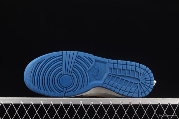 NIKE SB DUNK Low white, black and blue dunk series low side leisure sports skateboard shoes DD1391-001 - Image 14