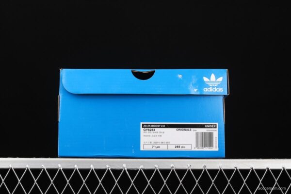 Adidas ZX 2K Boost 2.0 GY8283 2021 Summer New Clover Popcorn vintage running shoes - Image 11
