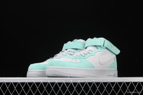 NIKE Air Force 11607 Lceland Green Rare Classic Chinese Bang Bang Leisure Sports Board shoes Leather Grey Tiffany Iceland Green 596729-301 - Image 12