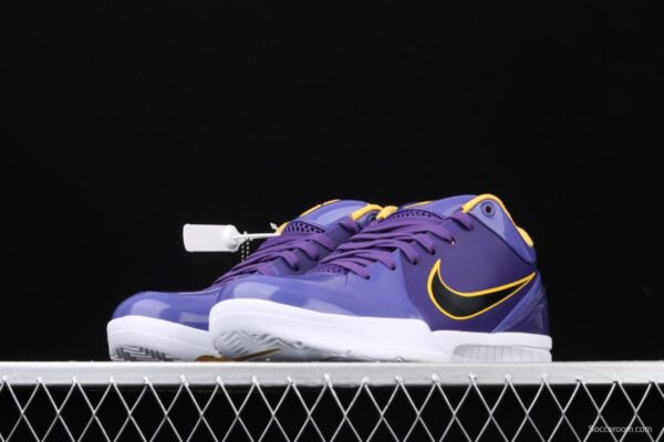 NIKE Zoom Kobe 4 Protro UNDEFEATED Kobe Bryant four generations of joint Zijin Lakers low-top men's basketball shoes CQ3869-500 - Image 12