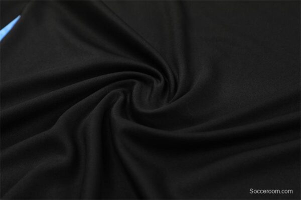 2024 Argentina Black Half Zipper Jacket+Long Pants - Image 8