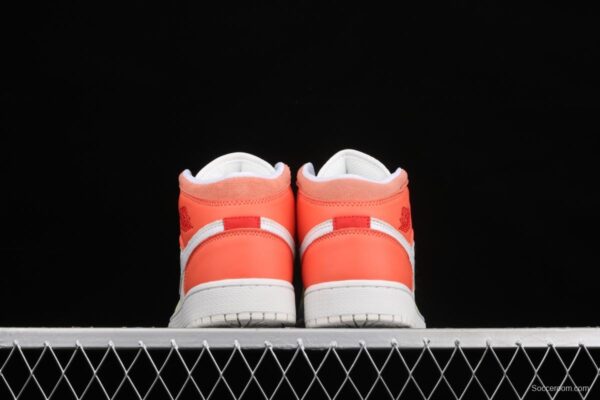 Air Jordan 1 Mid color stitching basketball shoes DJ6908-100 - Image 13