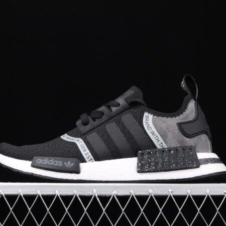 Adidas NMD_R1 Boost Originals Taping F36801 Black Samurai