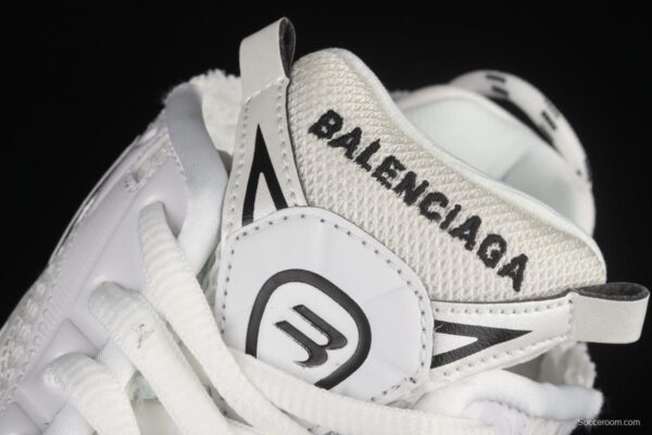 Balenciaga Runner Kith Four.Color 7.021ss latest color matching trend retro casual shoes W3RA99000 - Image 8