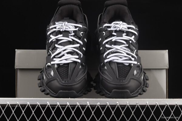 Balenciaga Sneaker Tess s.Gomma Res BI ALV/TIS EFF NUBUK/TIS E 2020 latest color matching trend running shoes W1GB12045 - Image 14
