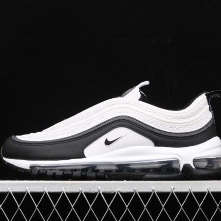NIKE Air Max 97 white and black color matching bullet air cushion running shoes DC3494-990