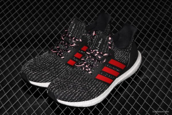 Adidas Ultra Boost 4. 0 Black Red F35231 Das fourth generation knitted striped black and red UB - Image 4