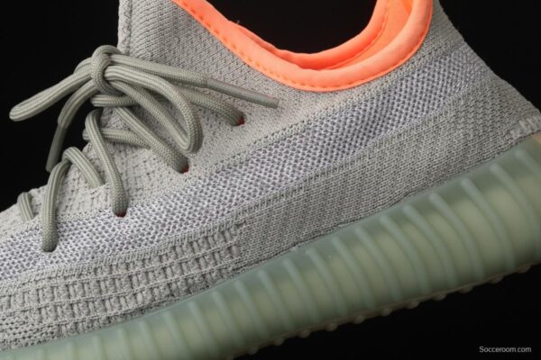 Adidas Yeezy Boost 350V2 Desert Sage FX9035 das coconut 350 second generation hollowed-out galactic sage color matching - Image 8