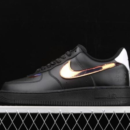 NIKE Air Force 11607 LV8 Good Game video game limits black dazzling laser Velcro low upper board shoes DC0710-101,