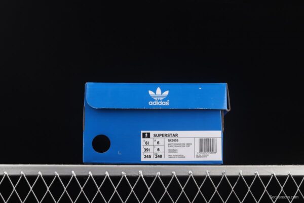 Adidas Originals Superstar GX3656 shell head classic leisure board shoes - Image 12