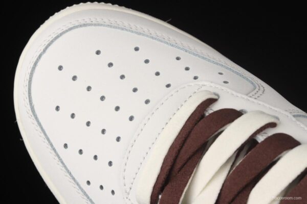 NIKE Air Force 11407 Low beige electric embroidery hook low-top casual board shoes CL6326-138, - Image 9