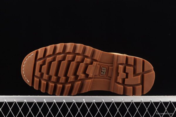 CAT official website new British retro low-top tooling shoes B4C wheat yellow - Image 14