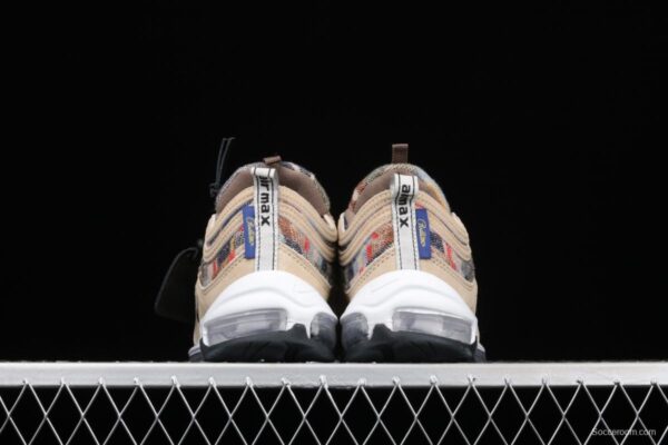 NIKE Air Max 97 brown color matching bullet air cushion running shoes DC3494-991 - Image 13