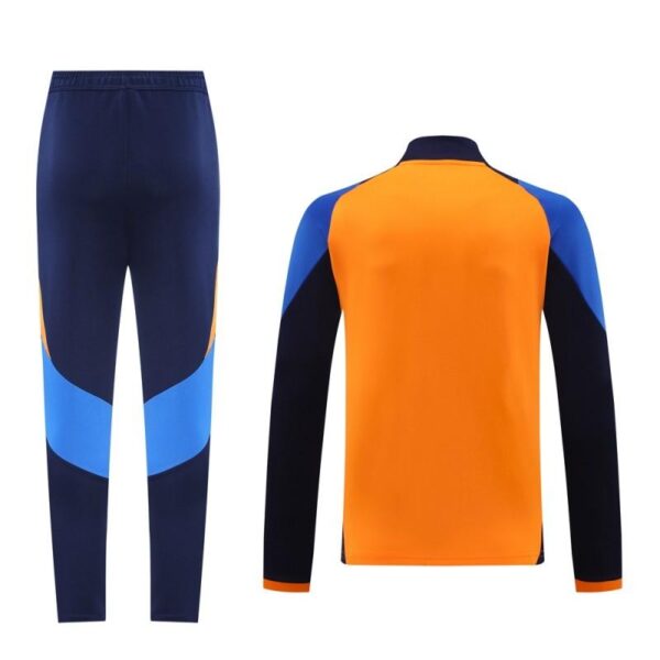 24/25 Juventus Orange Full Zipper Jacket +Long Pants - Image 15