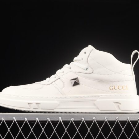 Gucci Screener GG High-Top Sneaker Gucci retro college style leisure Martin boots 02JPO63229