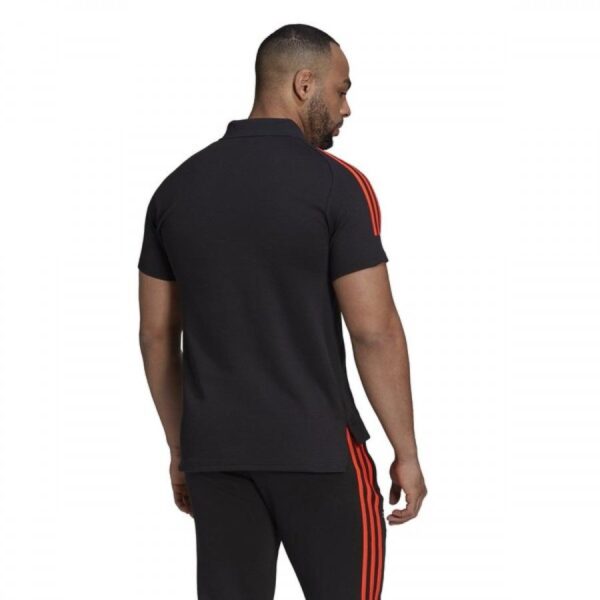 All Blacks 2021 Men's Primeblue Black Polo - Image 4