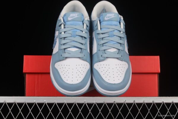 NIKE DUNK Low Green/blue paisley blue-green paisley SB buckled backboard fashion casual sneakers DH4401-101 - Image 12