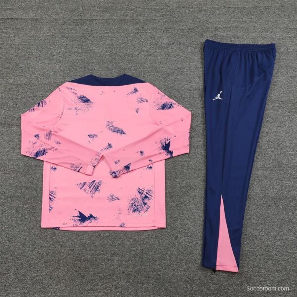 24/25 PSG Pink Half Zipper Jacket+Long Pants - Image 8
