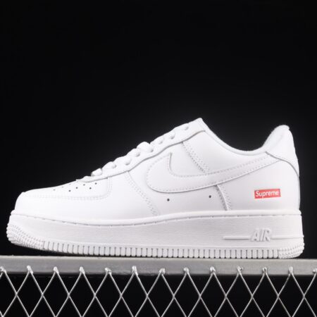 Supreme x NIKE Air Force 1y07 Air Force Joint style low-side Sports Leisure Board shoes CU9225-100