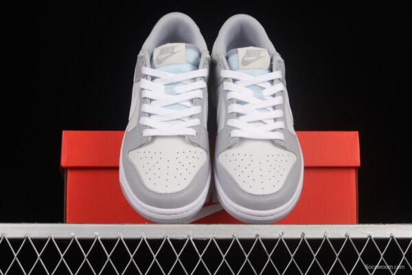 NIKE DUNK Low Retro Grey White Cool Grey Color Matching SB Buckle Rebounds Fashion Casual Sneakers DJ6188-001 - Image 12