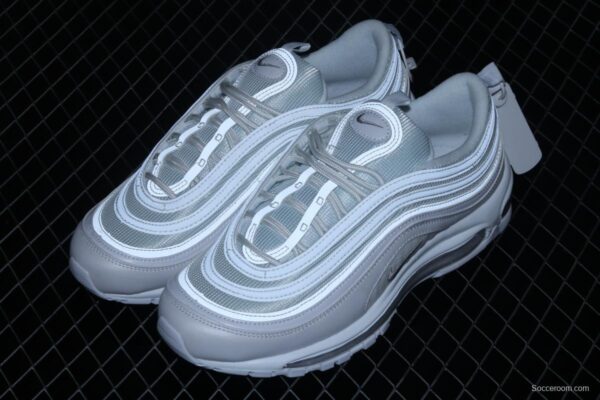 NIKE Air Max 973M reflective all-white bullet air cushion running shoes 921826-101 - Image 9