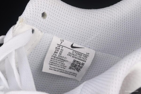NIKE Air Force 1o07 Low AN20 classic white and black low-top casual board shoes CT2302-100 - Image 5