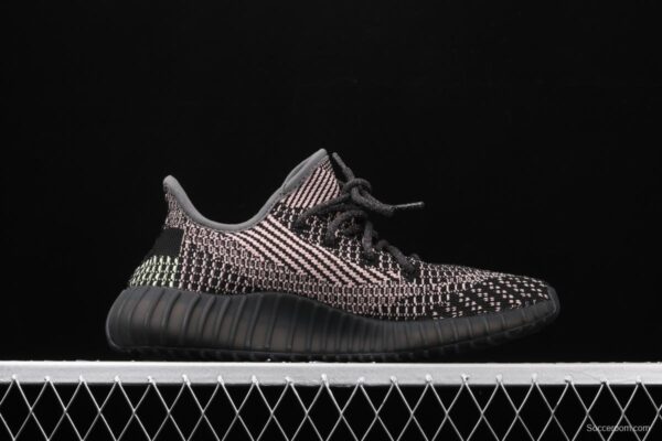 Adidas Yeezy Boost 350V2 Yecheil FW5190 Darth Coconut 350 second generation hollowed-out splicing colorful angel color - Image 17