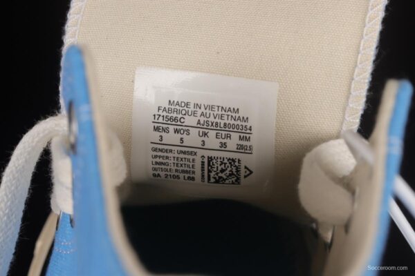 Converse 1970s Evergreen high-top vulcanized casual shoes 171566C - Image 5
