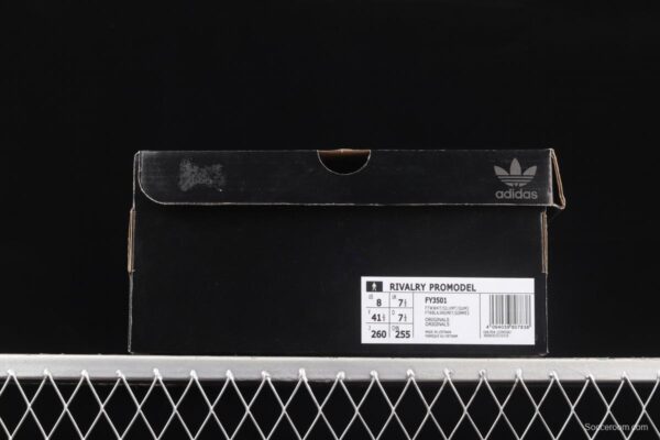 Adidas Rivalry RM Chi Boost FY3501 striped casual board shoes with thick soles and high uppers - Image 11