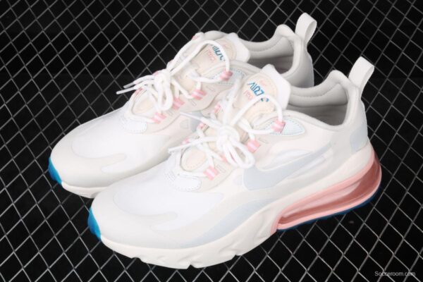 NIKE Air Max 270React new high-frequency mesh function half-palm air cushion cushioning running cloth shoes AT6174-100 - Image 9