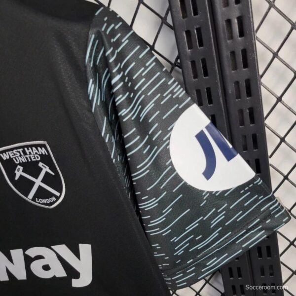 24/25 West Ham United Third Black Jersey - Image 4