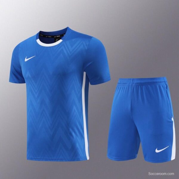 24/25 Nike Blue Short Sleeve Jersey+Shorts - Image 10
