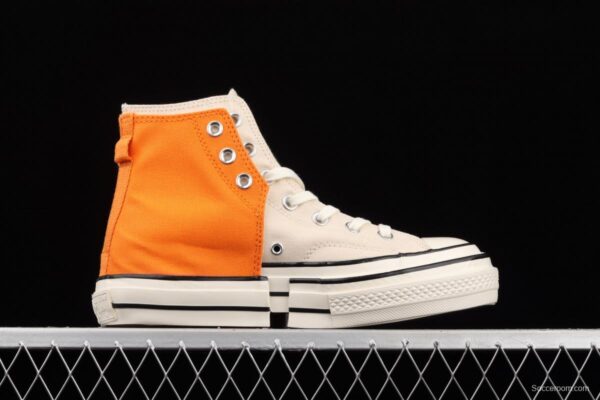 Converse x Feng Chen Wang 2in1 Chuck 70 deconstruct and reshape the joint style high top casual board shoes 169840C - Image 14