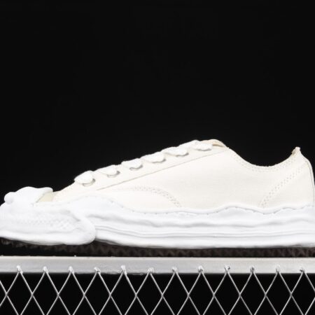 MMY/Maison MIHARA YASUHIRO Wayne Original Sole Leather Low Sneaker Japanese Conceptual Fashion designer Mihara Kangyu brand shell front page deformation retro dissolved wind ice cake bottom low gang 100