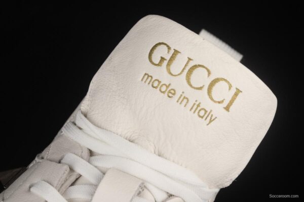 Gucci Screener GG High-Top Sneaker Gucci retro college style leisure Martin boots 02JPO63229 - Image 9