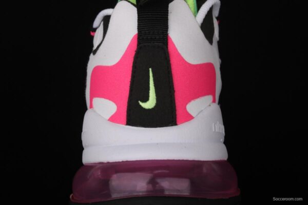 NIKE Air Max 270React new high-frequency mesh function half-palm air cushion cushioning running cloth shoes CJ0619-101 - Image 5