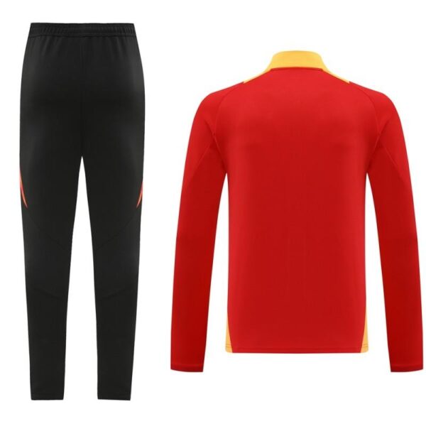 24/25 Adidas Red/Orange Full Zipper Jacket +Long Pants - Image 13
