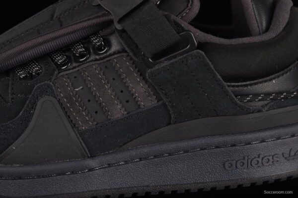 Adidas BAdidas Bunny Forum 84 Low GW5021 black rabbit Velcro popular single classic vintage basketball shoes - Image 8