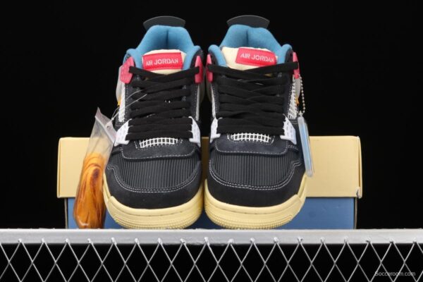 Union x NIKE Air Jordan 4 basketball shoes DC9533-001 - Image 12