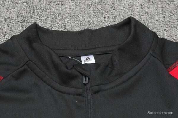23/24 Roma Red/Black Half Zipper Jacket+Pants - Image 12